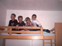 Geoffrey, Jordi, Philippe et Alexandre