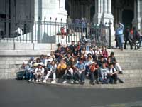 Au pied du Sacré Coeur